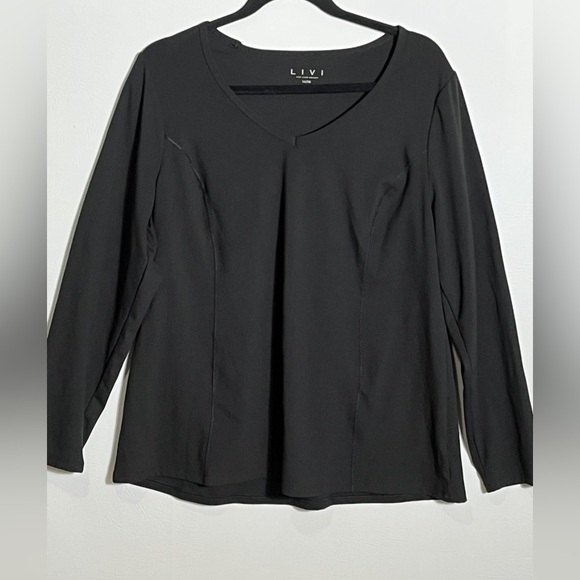 LIVI Active Lane Bryant Long-Sleeve Wicking Performance Tee 14/16 - Picture 1 of 11